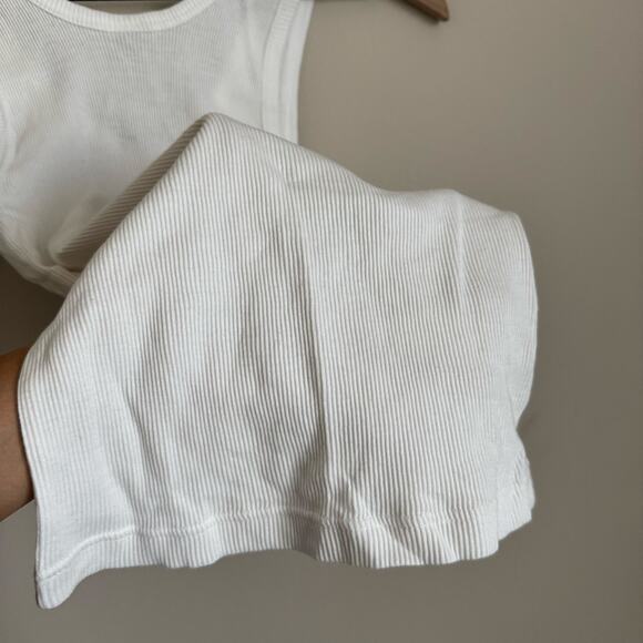 Vintage Pro Club Womens Las Vegas Harley Davidson Rib White Tank Top Size Medium - Picture 7 of 7